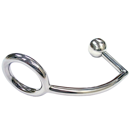 Пенис пръстен Rouge Stainless Steel Cock Ring With Anal Probe | цена 127.34 лв.