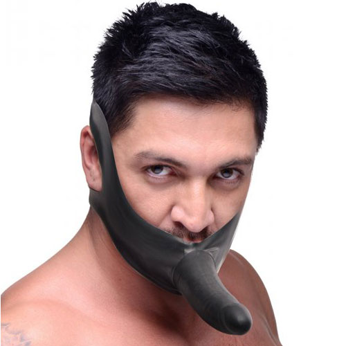 Дилдо Face Strap On and Mouth Gag | цена 74.88 лв.