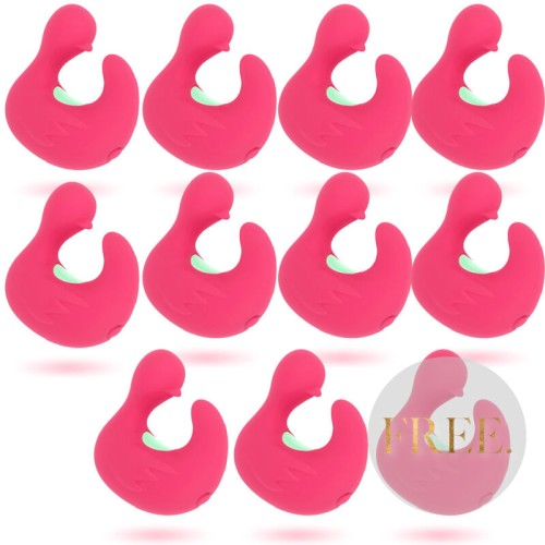 Вибратор HAPPY LOKY DUCKYMANIA VIBRATOR PINK 10+1 FREE | HAPPY LOKY Вибратор HAPPY LOKY DUCKYMANIA VIBRATOR PINK 10+1 FREE