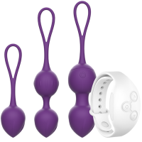 REWOLUTION REWOBEADS VIBRATING BALLS REMOTE CONTROL WITH