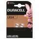 DURACELL ALKALINE BUTTON BATTERY LR54 LR1130 AG10 1,5V 2 UNIT