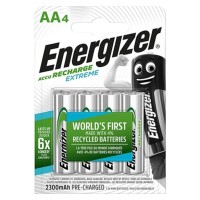 ENERGIZER EXTREME RECHARGEABLE BATTERY HR6 AA 2300mAh 4 