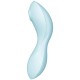 Вибратор SATISFYER CURVY TRINITY 5 AIR PULSE STIMULATOR & VIBRATOR APP - BLUE