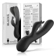 BLACK&SILVER - JAMIE RECHARGEABLE SILICONE RABBIT STIMULATOR BLACK