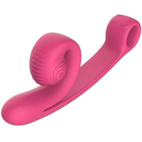 Вибратор SNAIL VIBE - CURVE VIBRATOR PINK