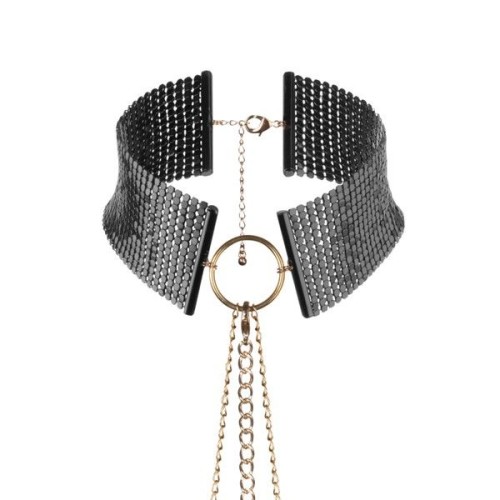 DÉSIR MÉTALLIQUE COLLAR BLACK | цена 64.87 лв.