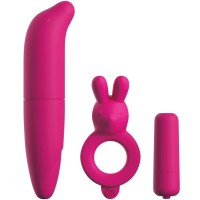 CLASSIX - KIT FOR COUPLES WITH RING, BULLET AND STIMULAT