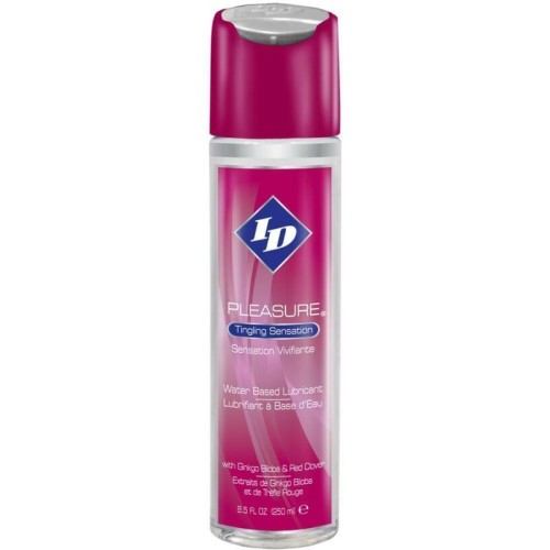 Лубрикант ID PLEASURE - TINGING SENSATION WATER BASED LUBRICANT 250 ML