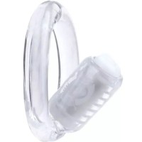 Вибратор SCREAMING O - GO Q VIBE TRANSPARENT VIBRATORING