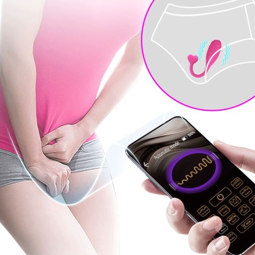 Вибро яйце PRETTY LOVE - APP CONTROLLED PINK FISHER VIBRATING EGG