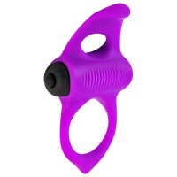 Вибратор ADRIEN LASTIC - LINGUS MAX VIOLET VIBRATOR RING