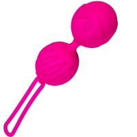 ADRIEN LASTIC - GEISHA LASTIC SILICONE BALLS SIZE S FUCH