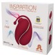 Вибро яйце ADRIEN LASTIC - INSPIRATION CLITORIS SUCKER + VIBRATING EGG RED - FREE APP