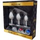 ALIVE - ANAL PLEASURE KIT 3 PLUG METAL | ALIVE ALIVE - ANAL PLEASURE KIT 3 PLUG METAL