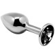 ALIVE - ANAL PLEASURE MINI PLUG METAL BLACK SIZE M | ALIVE ALIVE - ANAL PLEASURE MINI PLUG METAL BLACK SIZE M