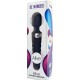 Вибратор ALIVE - BE WANDED VIBRATOR MASSAGER BLACK | ALIVE Вибратор ALIVE - BE WANDED VIBRATOR MASSAGER BLACK