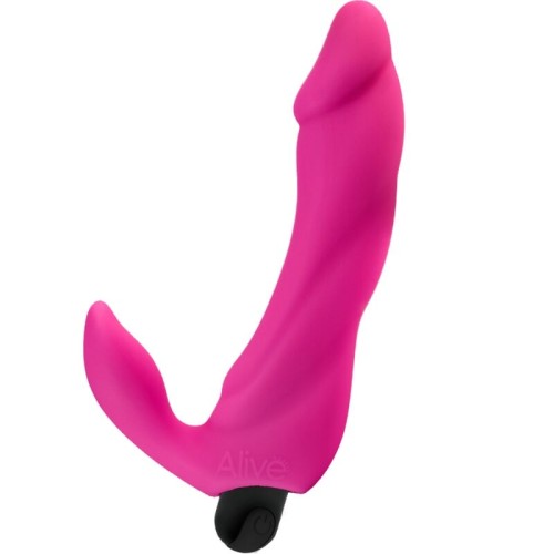 Вибратор ALIVE - BIFUN PRO VIBRATOR DILDO PINK 14.9 CM | ALIVE Вибратор ALIVE - BIFUN PRO VIBRATOR DILDO PINK 14.9 CM