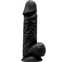 SILEXD - MODEL 1 REALISTIC PENIS PREMIUM SILEXPAN SILICONE BLACK 21.5 CM SILEXD - MODEL 1 REALISTIC PENIS PREMIUM SILEXPAN SILICONE BLACK 21.5 CM
