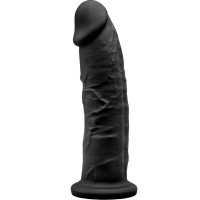 SILEXD - MODEL 2 REALISTIC PENIS PREMIUM SILEXPAN SILICONE BLACK 19 CM SILEXD - MODEL 2 REALISTIC PENIS PREMIUM SILEXPAN SILICONE BLACK 19 CM