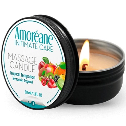 AMOREANE - MASSAGE CANDLE TROPICAL TEMPTATION 30 ML | AMOREANE AMOREANE - MASSAGE CANDLE TROPICAL TEMPTATION 30 ML