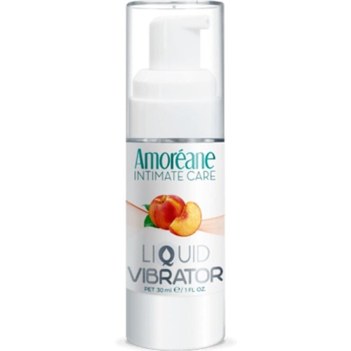 AMOREANE - VIBRATING LIQUID PEACH 30 ML | AMOREANE AMOREANE - VIBRATING LIQUID PEACH 30 ML