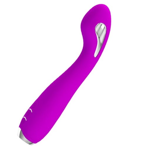 Вибратор PRETTY LOVE - HECTOR RECHARGEABLE ELECTROSHOCK VIBRATOR WATERPROOF PURPLE