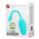 Вибро яйце PRETTY LOVE - KIRK LIGHT GREEN RECHARGEABLE VIBRATING EGG