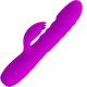 Вибратор PRETTY LOVE - MELANIE PURPLE RECHARGEABLE RABBIT VIBRATOR