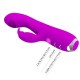 Вибратор PRETTY LOVE - RACHEL RECHARGEABLE VIBRATOR WITH PURPLE SUCKER