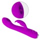 Вибратор PRETTY LOVE - RACHEL RECHARGEABLE VIBRATOR WITH PURPLE SUCKER