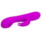 Вибратор PRETTY LOVE - RACHEL RECHARGEABLE VIBRATOR WITH PURPLE SUCKER