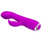 Вибратор PRETTY LOVE - RACHEL RECHARGEABLE VIBRATOR WITH PURPLE SUCKER