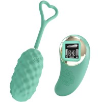 Вибро яйце PRETTY LOVE - VIVIAN GREEN REMOTE CONTROL VIBRATING EGG