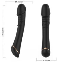 Вибратор ARMONY - DILDO VIBRATOR SILICONE BLACK