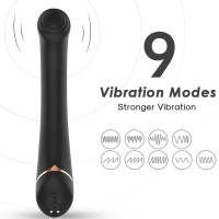 Вибратор ARMONY - VIBRATOR FALT HEAD SILICONE BLACK