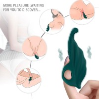 Вибратор ARMONY - FINGER STIMULATOR & VIBRATOR GREEN