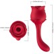 Стимулатор ARMONY - ROSELOVER LICKING VIBRATING CLIT & STIMULATOR RED