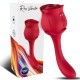 Стимулатор ARMONY - ROSELOVER LICKING VIBRATING CLIT & STIMULATOR RED