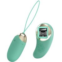 Вибро яйце PRETTY LOVE - GREEN REMOTE CONTROL VIBRATING EGG MINE