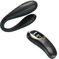 Вибратор PRETTY LOVE - NATHAN DOUBLE PLEASURE VIBRATOR REMOTE CONTROL