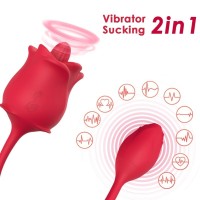 Вибратор ARMONY - ROSE 2 IN 1 SUCTION STIMULATOR & VIBRA