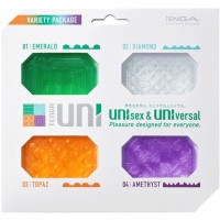 Мастурбатор TENGA - UNI VARIETY MASTURBATOR THIMBLE PACK 4 UNITS