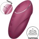 Вибратор SATISFYER - TAP & CLIMAX 1 LAY-ON VIBRATOR RED