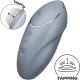 Вибратор SATISFYER - TAP & CLIMAX 1 LAY-ON VIBRATOR GREY