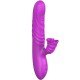 Вибратор ARMONY - ANGELIA MULTIFUNCTION VIBRATOR WITH STIMULATING TONGUE VIOLET HEAT EFFECT