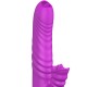 Вибратор ARMONY - ANGELIA MULTIFUNCTION VIBRATOR DOUBLE TONGUE VIOLET HEAT EFFECT