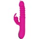 Вибратор ARMONY - RABBIT DOUBLE TONGUE MULTIFUNCTION VIBRATOR FUCHSIA HEAT EFFECT