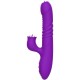 Вибратор ARMONY - FULLY G SPOT RABBIT VIBRATOR WITH STIMULATING TONGUE VIOLET HEAT EFFECT