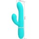 Вибратор PRETTY LOVE - MULTIFUNCTION G-SPOT VIBRATOR AQUA GREEN