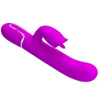 Вибратор PRETTY LOVE - RABBIT VIBRATOR WITH LICKING FUCH